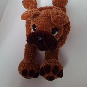 Bulldog szundipajti  - baba - mama - baba játékok - szundikendő, alvóka - Meska.hu