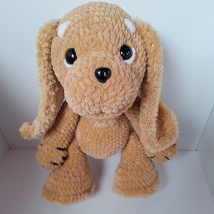 Horgolt kutya  - játék & sport - plüssállat & játékfigura - kutya - Meska.hu