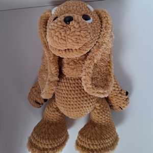 Horgolt kutya  - játék & sport - plüssállat & játékfigura - kutya - Meska.hu