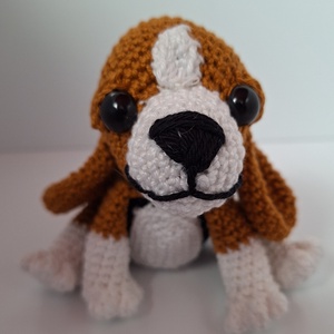 Horgolt bigli , Játék & Sport, Plüssállat & Játékfigura, Kutya, , MESKA