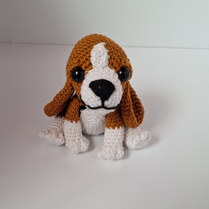 Horgolt bigli  - játék & sport - plüssállat & játékfigura - kutya - Meska.hu