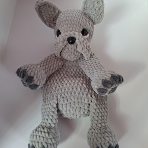 Buldog szundipajti  - játék & sport - plüssállat & játékfigura - kutya - Meska.hu