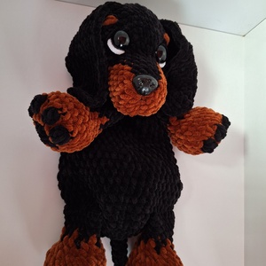 Horgolt tacsi szundipajti.  - Meska.hu