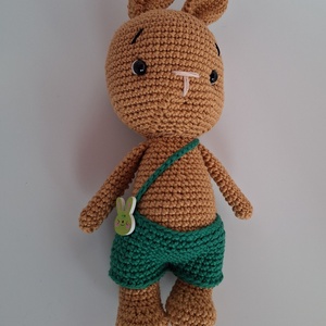 Horgolt fiú nyuszi  - Meska.hu