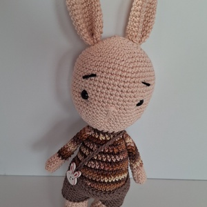 Horgolt nyuszi  - játék & sport - plüssállat & játékfigura - nyuszi - Meska.hu