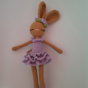 Balerina nyuszi  - játék & sport - baba & babaház - babaház - Meska.hu