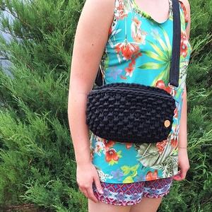 Horgolt crossbody táska  - Meska.hu