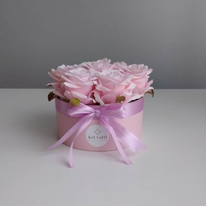 Mini rózsabox - Rózsaszín doboz - Meska.hu