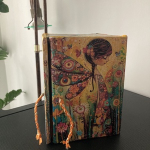 Szétnyitható tároló doboz gyerekeknek, Otthon & Életmód, Dekoráció, Asztal és polc dekoráció, Díszdoboz, Decoupage, transzfer és szalvétatechnika, MESKA