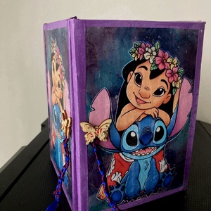 Szétnyitható tároló doboz gyerekeknek, Otthon & Életmód, Dekoráció, Asztal és polc dekoráció, Díszdoboz, Decoupage, transzfer és szalvétatechnika, MESKA