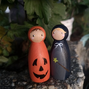 Halloween peg dollok  - Meska.hu