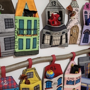 Örök adventi naptár  - karácsony - adventi díszek - adventi naptár - Meska.hu