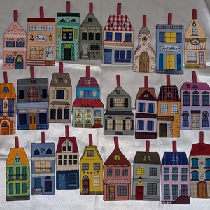 Örök adventi naptár  - karácsony - adventi díszek - adventi naptár - Meska.hu