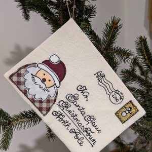 Mikulás boríték  - Meska.hu