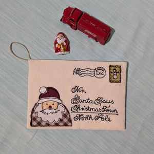 Mikulás boríték  - karácsony - mikulás - mikulás beltéri dekoráció - Meska.hu