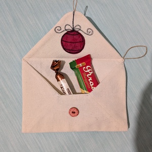 Mikulás boríték  - karácsony - mikulás - mikulás beltéri dekoráció - Meska.hu