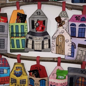 Örök adventi naptár  - karácsony - adventi díszek - adventi naptár - Meska.hu