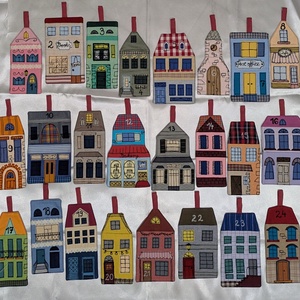 Örök adventi naptár  - karácsony - adventi díszek - adventi naptár - Meska.hu