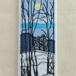 Patchwork könyvjelző bibliai igével  - könyv & zene - könyvjelző - Meska.hu