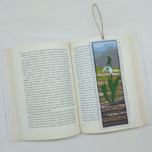 Textil könyvjelző , Könyv & Zene, Könyvjelző, Varrás, Patchwork, foltvarrás, MESKA