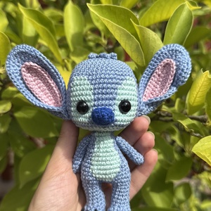 Lilo és Stitch (külön is megrendelhető) horgolt játék szett - játék & sport - plüssállat & játékfigura - plüss mesefigurák - Meska.hu