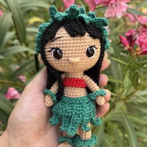 Lilo és Stitch (külön is megrendelhető) horgolt játék szett - játék & sport - plüssállat & játékfigura - plüss mesefigurák - Meska.hu