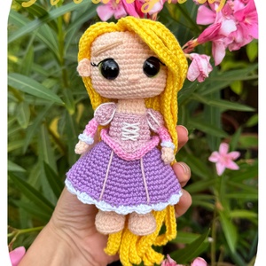 Aranyhaj jaték. Rapunzel, Játék & Sport, Plüssállat & Játékfigura, Ember, Horgolás, MESKA