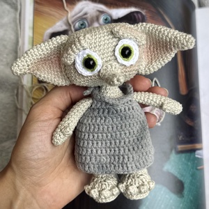 Horgolt Dobby figura. Harry Potter - játék & sport - plüssállat & játékfigura - más figura - Meska.hu Horgolt Dobby figura. Harry Potter - játék & sport - plüssállat & játékfigura - más figura - Meska.hu