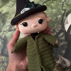 Horgolt játék Minerva McGalagony Professzor, Játék & Sport, Plüssállat & Játékfigura, Ember, Horgolás, MESKA