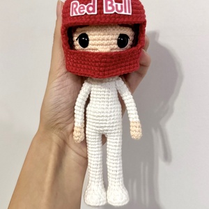 Formula -1 -es versenyző figura  - játék & sport - plüssállat & játékfigura - ember - Meska.hu