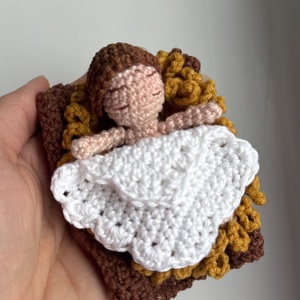 Szűz Mária és a kis Jézus � horgolt amigurumi baba - karácsony - karácsonyi lakásdekoráció - karácsonyi manók, figurák - Meska.hu
