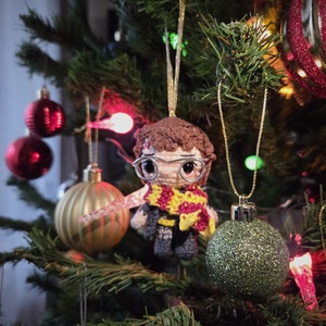 Horgolt karácsonyfadísz � Harry Potter - karácsony - karácsonyi lakásdekoráció - karácsonyfadíszek - Meska.hu