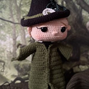 Minerva McGalagony horgolt amigurumi figura. Harry Potter - játék & sport - plüssállat & játékfigura - ember - Meska.hu