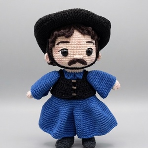 Csikós amigurumi figura - Meska.hu