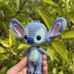 Stitch figura, Játék & Sport, Plüssállat & Játékfigura, Más figura, Horgolás, MESKA