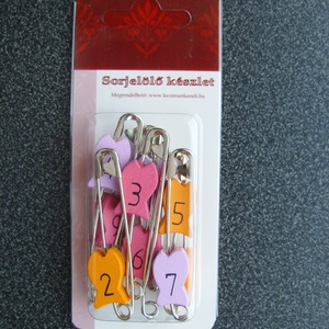 Sorjelölő készlet - kellékek & szerszámok - szerszámok, eszközök - eszköz kötéshez, horgoláshoz - Meska.hu