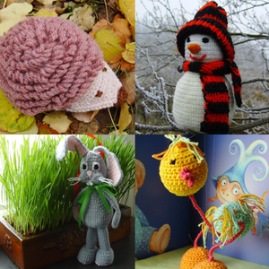 Kötött-horgolt gyermekjátékok - kellékek & szerszámok - könyv, újság - Meska.hu