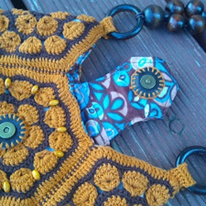 Horgolt válltáska - táska & tok - kézitáska & válltáska - válltáska - Meska.hu