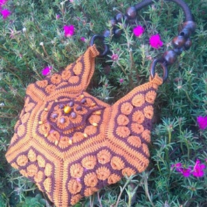 Horgolt válltáska, Táska & Tok, Kézitáska & válltáska, Válltáska, Horgolás, Varrás, MESKA