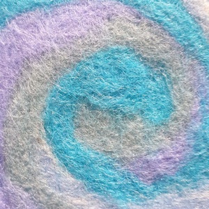 Áramlás - kézzel készült nemez poháralátét - otthon & életmód - konyhafelszerelés, tálalás - tálalás - tányér- és poháralátét - Meska.hu