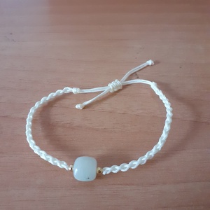  makrame karkoto, Ékszer, Karkötő, Gyöngyös karkötő, , MESKA