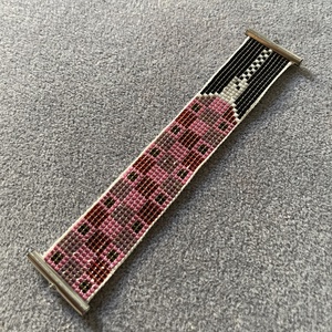  Zippzaras gyöngyszövött karkötő , Ékszer, Karkötő, Gyöngyös karkötő, Ékszerkészítés, Gyöngyfűzés, gyöngyhímzés, MESKA