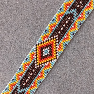  indiános 3 gyöngyszövött karkötő , Ékszer, Karkötő, Gyöngyös karkötő, Ékszerkészítés, Gyöngyfűzés, gyöngyhímzés, MESKA