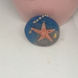Tengeri Csillagos Kulcstartó - táska & tok - kulcstartó & táskadísz - kulcstartó - Meska.hu