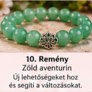 � 10. Remény � Zöld aventurin - Meska.hu