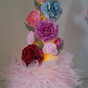 Virágos tavasz manó - Meska.hu