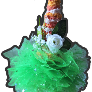 Gyöngyvirágos manó - otthon & életmód - dekoráció - manók - Meska.hu