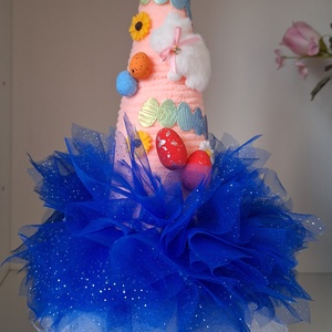 Húsvéti kék Manó  - otthon & életmód - dekoráció - manók - Meska.hu