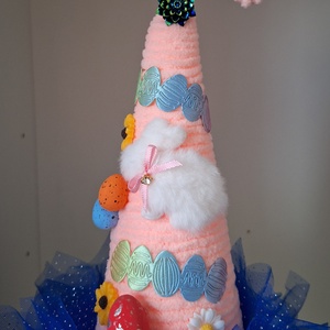 Húsvéti kék Manó  - otthon & életmód - dekoráció - manók - Meska.hu