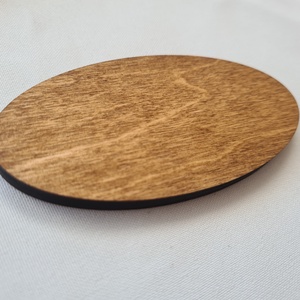 Ovális forma festett fából (8 cm) - 10 darabos csomagban - esküvő - dekoráció - helyszíni dekor - Meska.hu